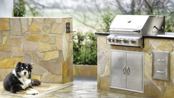 BB Gardenkitchen außen mit Grill