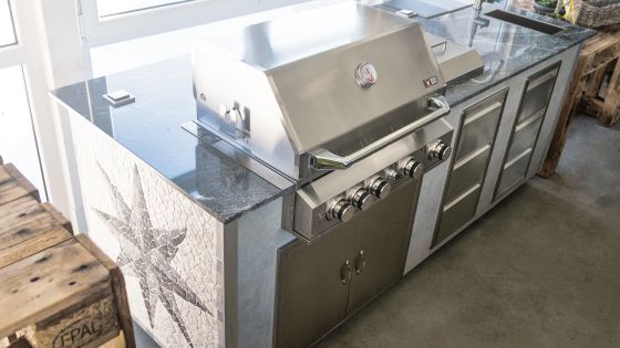 Gardenkitchen rollbar Komplettausstattung